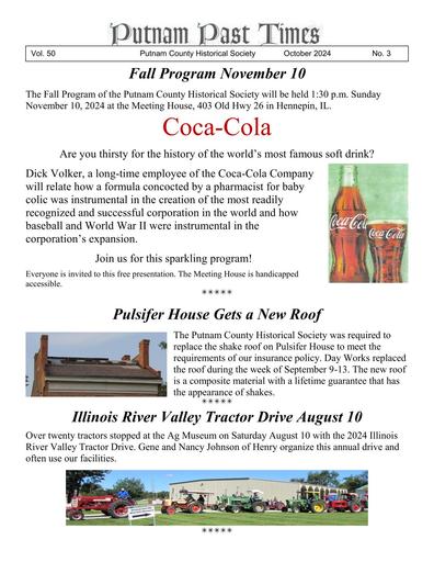 October 2024 newsletter
